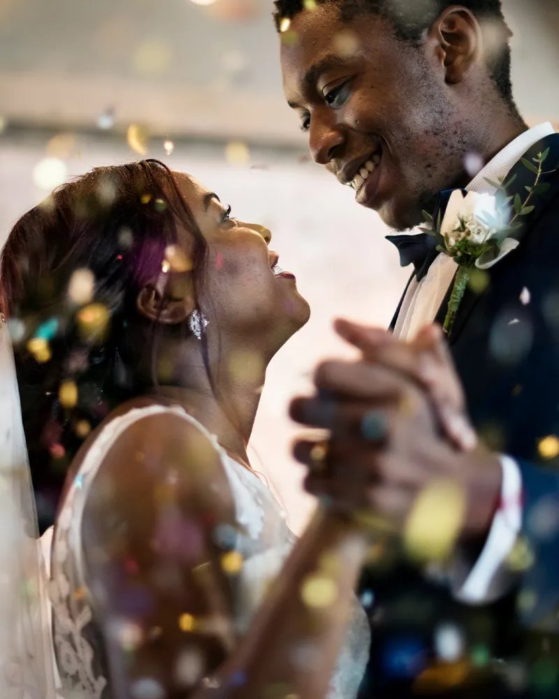 bride and groom